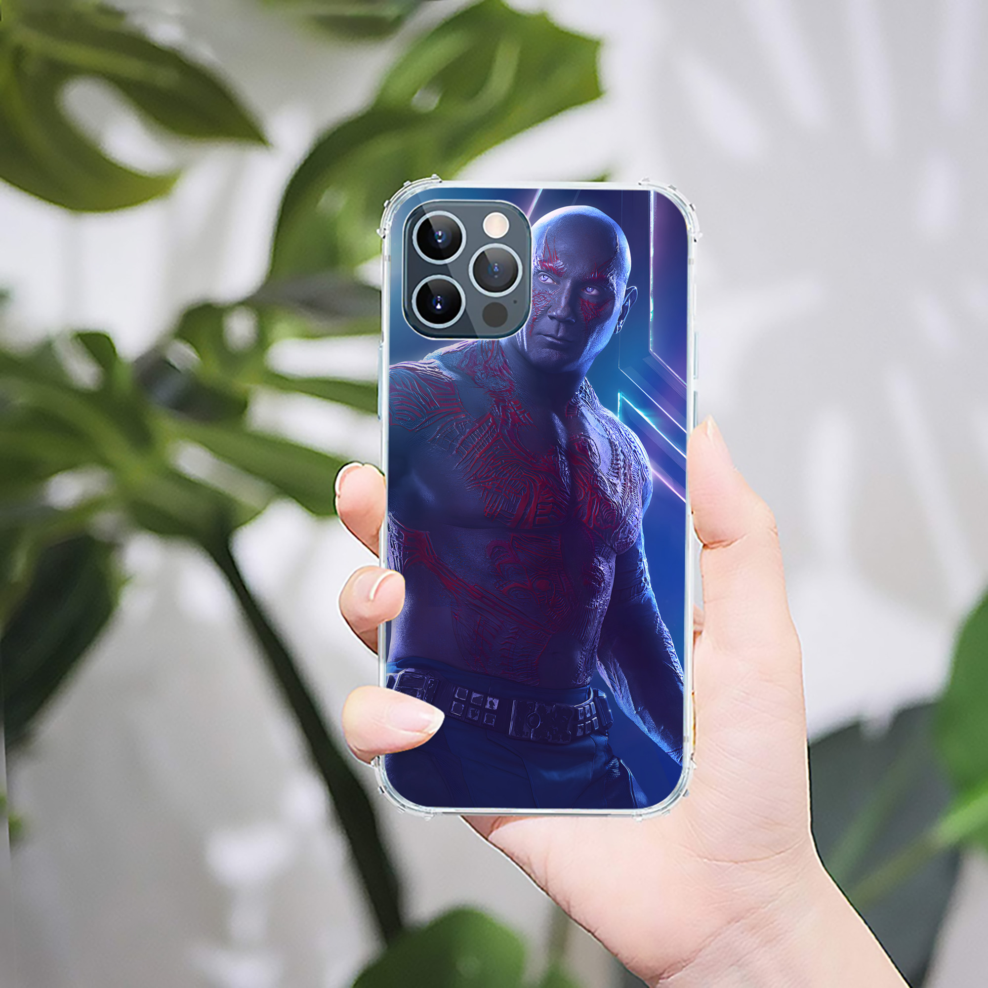 （画像用） アベンジャーズ The Avengers 【iPhone 12シリーズ対応】透明スマホケース（クリアソフトケース）